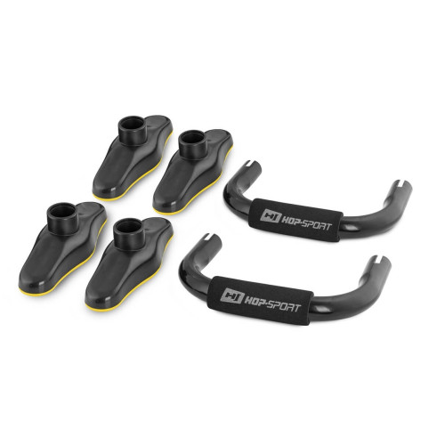 Упоры для отжиманий  Hop-Sport HS-M020PU black/yellow - фото №7